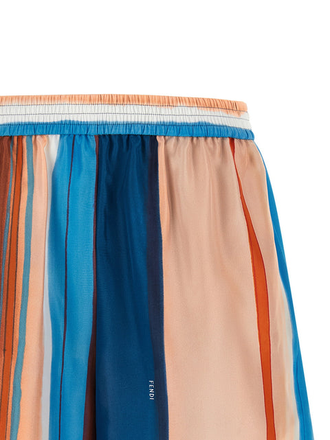Fendi Venetian Stripes Shorts