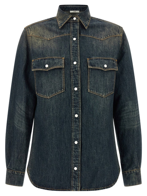Fendi Western Denim Shirt
