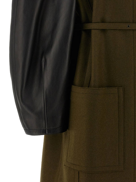 Fendi Wool Felt Coat