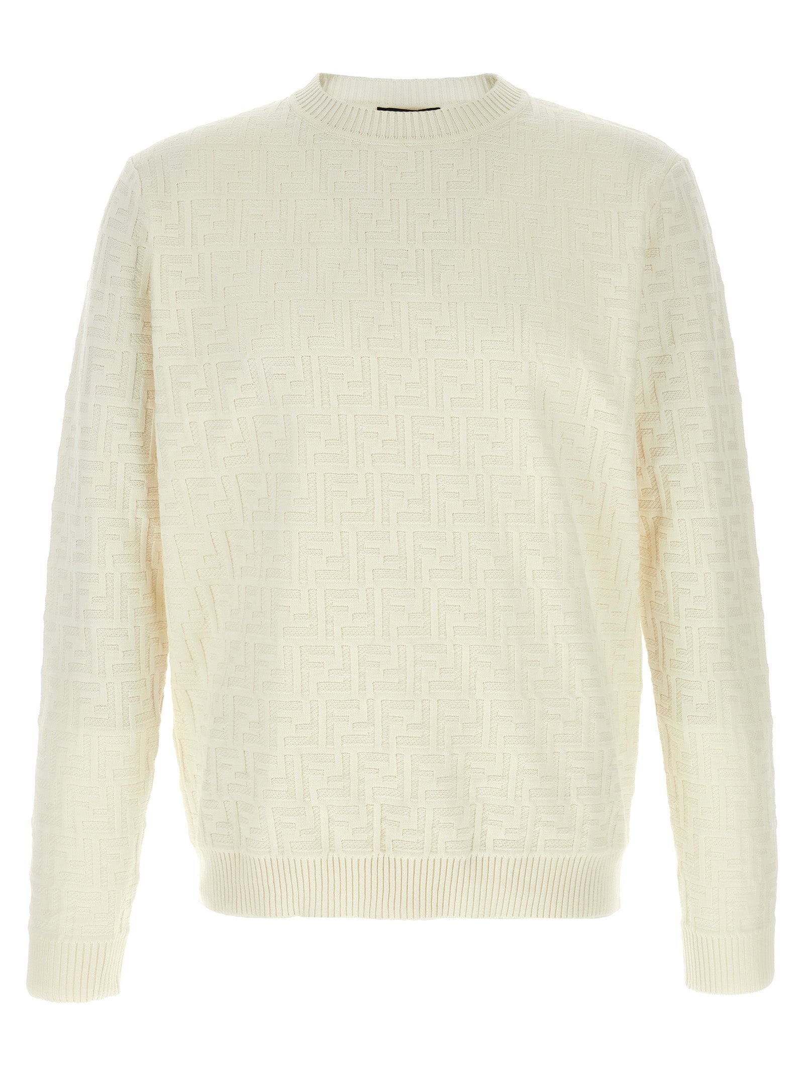 Cotton Jacquard Zucca Sweater