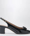 Ferragamo Black Vara bow slingback shoes