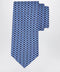 Ferragamo Blue/Light Blue Gancini Print Silk Tie