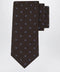 Ferragamo Brown/Light Blue Gancini Chevron Tie