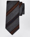 Ferragamo Grey/Bordeaux Regimental Jacquard Tie