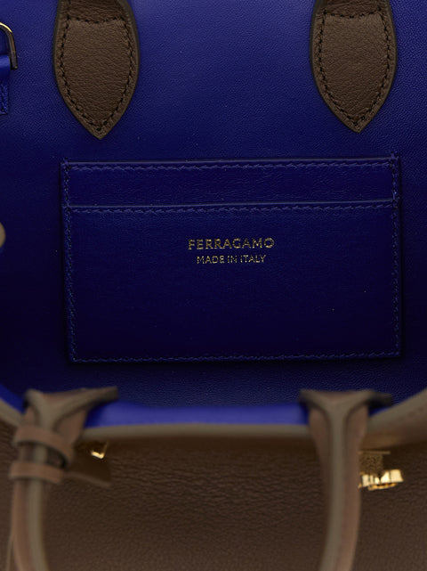 Ferragamo Hug Bicolor (xs) Handbag