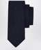 Ferragamo Navy Blue Silk and Cotton Piqué Tie