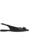 Ferragamo New Vara Plate Flat Slingback