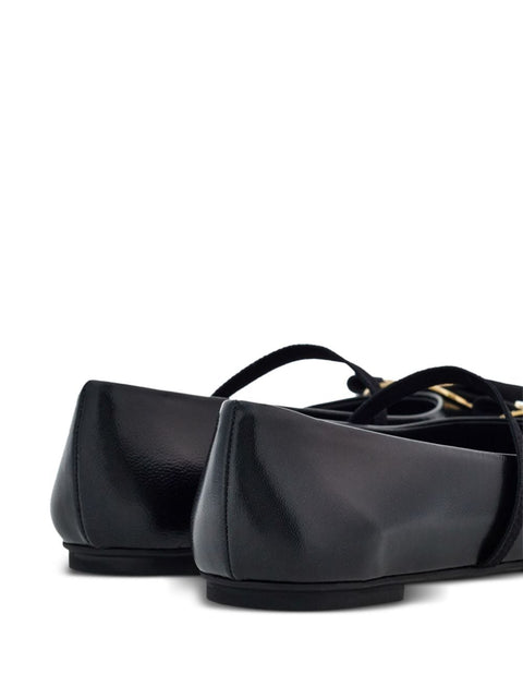 Ferragamo New Vara plate ballet flat