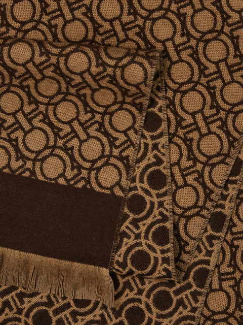 Ferragamo Scarfs BROWN