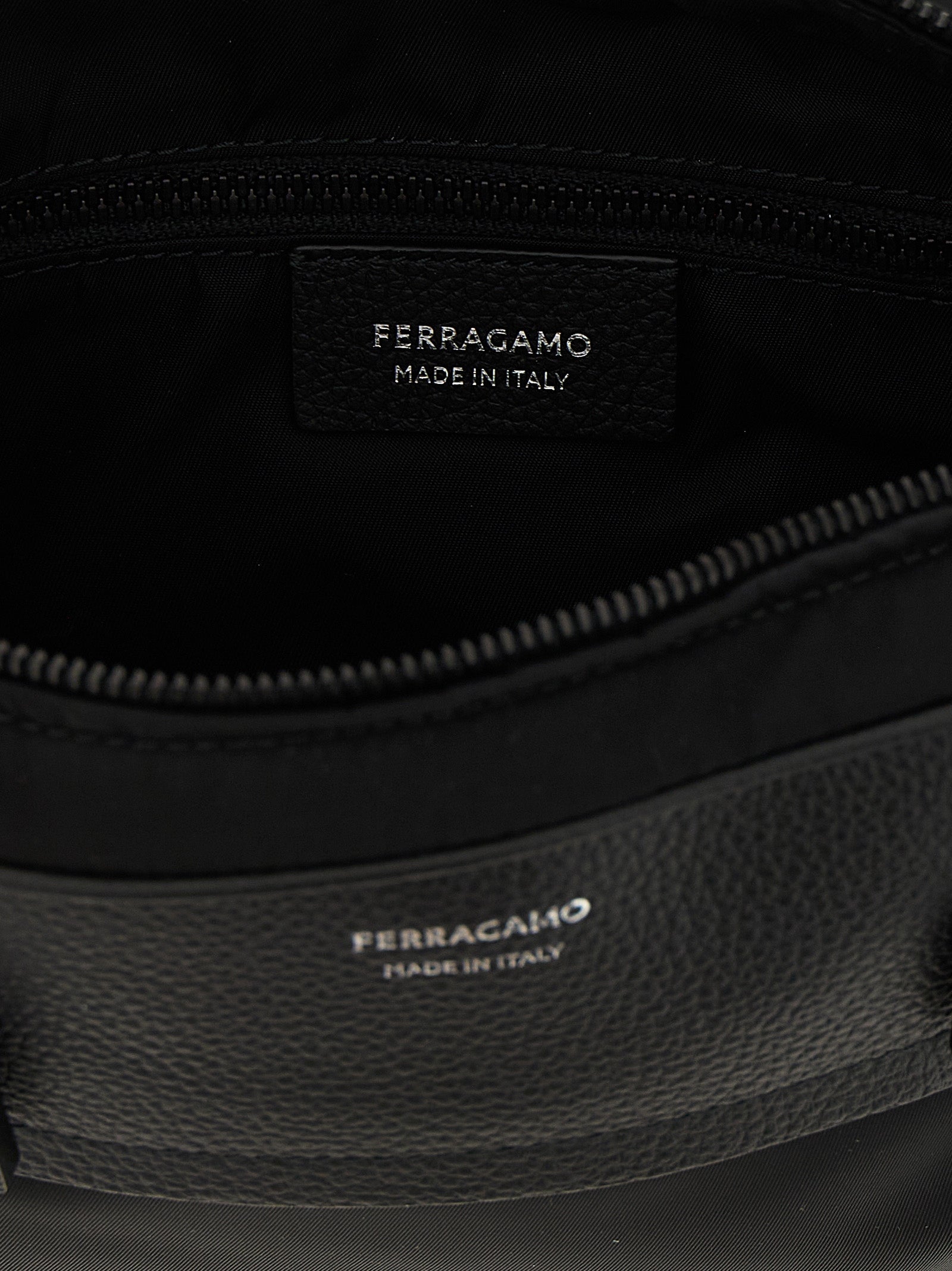 Ferragamo Twins Nylon Crossbody Bag