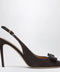 Ferragamo Vara bow slingbacks Dark Brown