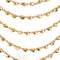 Festive Scallop Beaded Capelet Gold-Capelet-SAACHI-Gold-Urbanheer