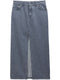 Filippa K Conscious Criteria page Slit denim long skirt