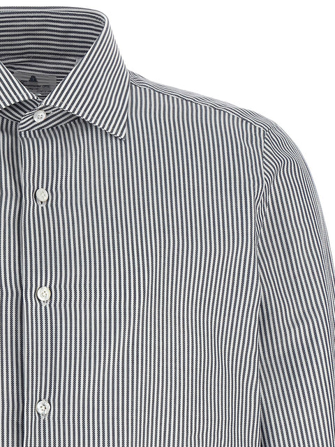 Finamore Striped Shirt