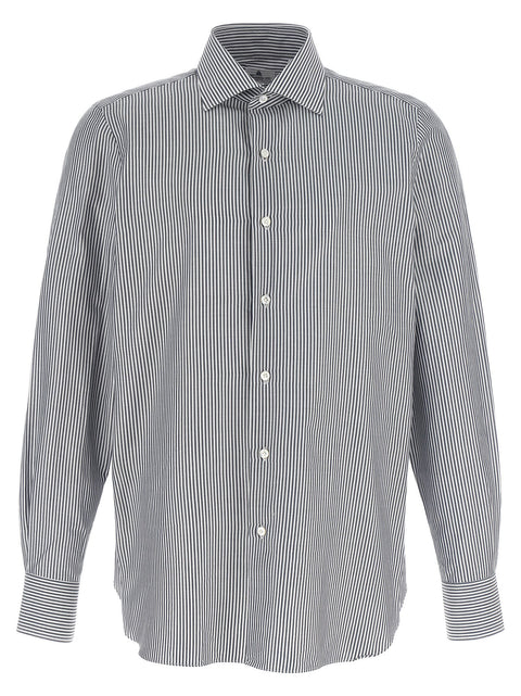 Finamore Striped Shirt