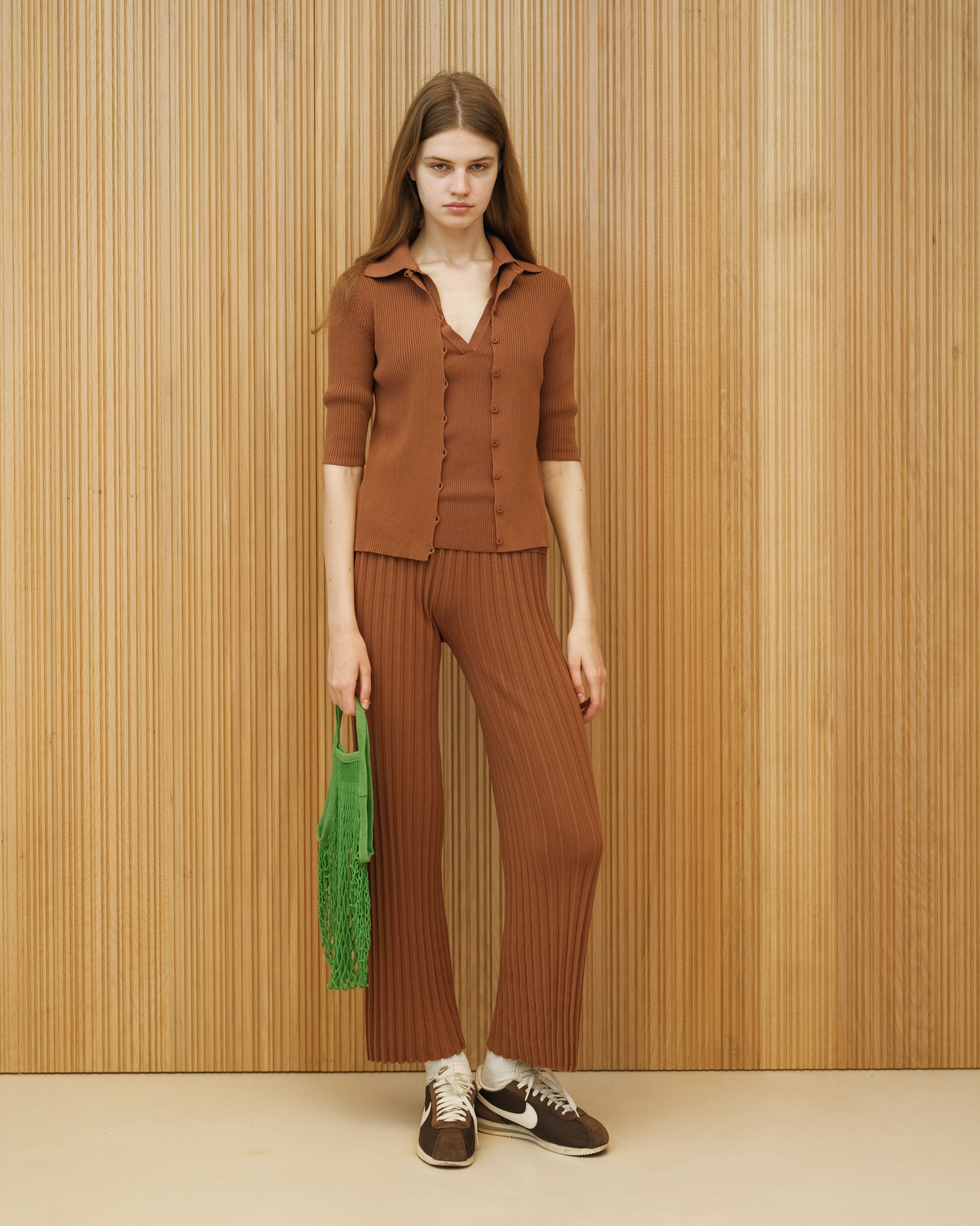 Fine Cotton Ribbed Polo