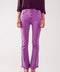 Flare Jeans with Raw Hem Edge in Purple-Jeans-Q2-XS-PURPLE-Urbanheer