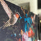 Flight of Fancy Floral Bamboo Scarf with Hummingbirds-Scarfs-Market of Stars-68cm x 155cm.-Urbanheer