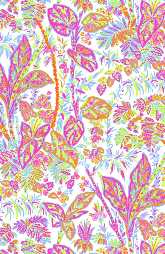 Fling Fantasy Dress - Vintage Vines-Dress-Gretchen Scott LLC-XXS-Brights-Urbanheer