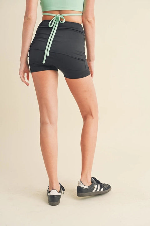 Flirty Exercise Skort Black-Skort-KIMBERLY C-S-Urbanheer
