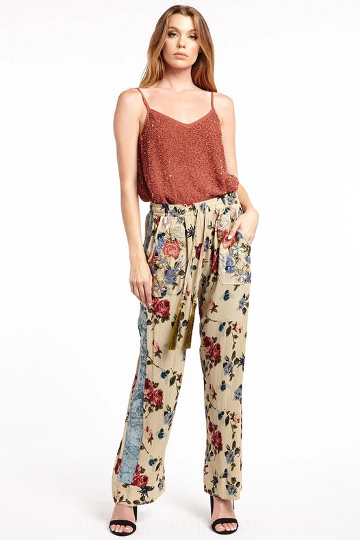 Floral Display Pants-Pants-Aratta-XS-Urbanheer