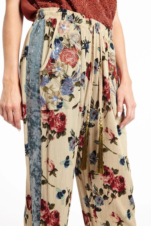 Floral Display Pants-Pants-Aratta-XS-Urbanheer