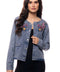 Floral Embroidered Denim Jacket