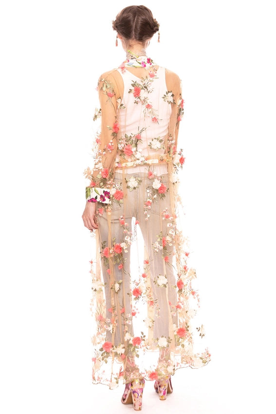 Floral Fantasy Kimono/ Topper / Duster-Kimono-Aratta-L-Urbanheer