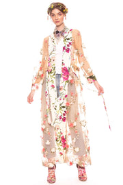 Floral Fantasy Kimono/ Topper / Duster-Kimono-Aratta-L-Urbanheer