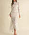 Floral Lace Midi Dress White-Dress-Endless Blu-S-White-Urbanheer
