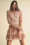 Floral Lace Mini Dress-Dress-Endless Blu-S-MAUVE-Urbanheer