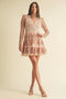 Floral Lace Mini Dress-Dress-Endless Blu-S-MAUVE-Urbanheer