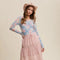 Floral Mesh Long Sleeve Layering Top Light Blue-Top-Listicle-S-Light Blue-Urbanheer