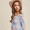 Floral Mesh Long Sleeve Layering Top Light Blue-Top-Listicle-S-Light Blue-Urbanheer
