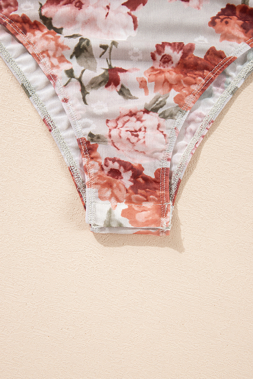 Floral Off-Shoulder Long Sleeve Bodysuit-Street 360-Floral-S-Urbanheer