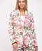 Floral Print Cotton Blazer-Blazer-FATE-S-WHITE MULTI-Urbanheer
