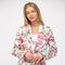 Floral Print Cotton Blazer-Blazer-FATE-S-WHITE MULTI-Urbanheer
