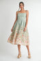 Floral Print Midi Dress-Dress-Endless Blu-S-SAGE-Urbanheer