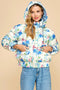 Floral Print Puff Jacket-Puffer Jacket-TCEC-S-Blue-Urbanheer