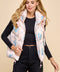 Floral Printed Vest with Hoodie-Vest-TCEC-S-Pink-Urbanheer