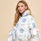 Floral Puffer Jacket-Puffer Jacket-TCEC-S-Pink-Urbanheer