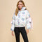 Floral Puffer Jacket-Puffer Jacket-TCEC-S-Pink-Urbanheer