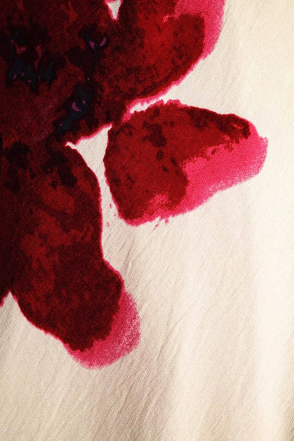 Flowy Sleeveless Maxi Dress with Floral Print-Dress-Q2-S-RED-Urbanheer