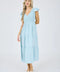 Flutter Sleeve Maxi Dress MINT-Dress-Blu Pepper-S-MINT-Urbanheer