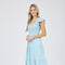 Flutter Sleeve Maxi Dress MINT-Dress-Blu Pepper-S-MINT-Urbanheer