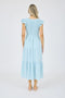 Flutter Sleeve Maxi Dress MINT-Dress-Blu Pepper-S-MINT-Urbanheer