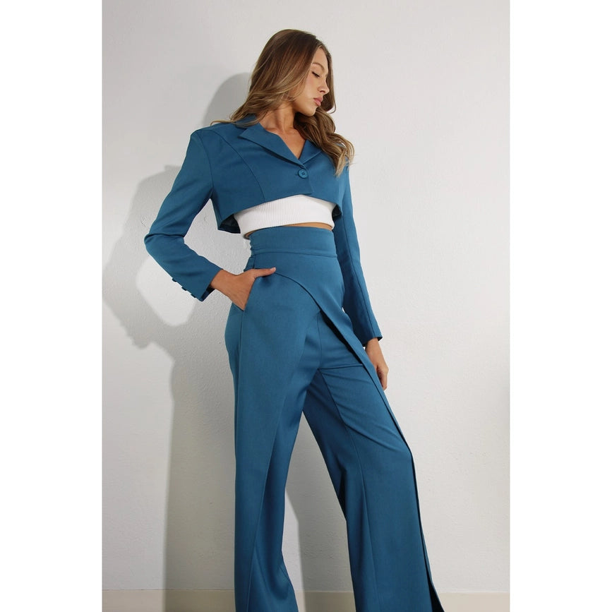 Fly Away Back Tie Pants BLUE-Pants-Mulla-S-BLUE-Urbanheer