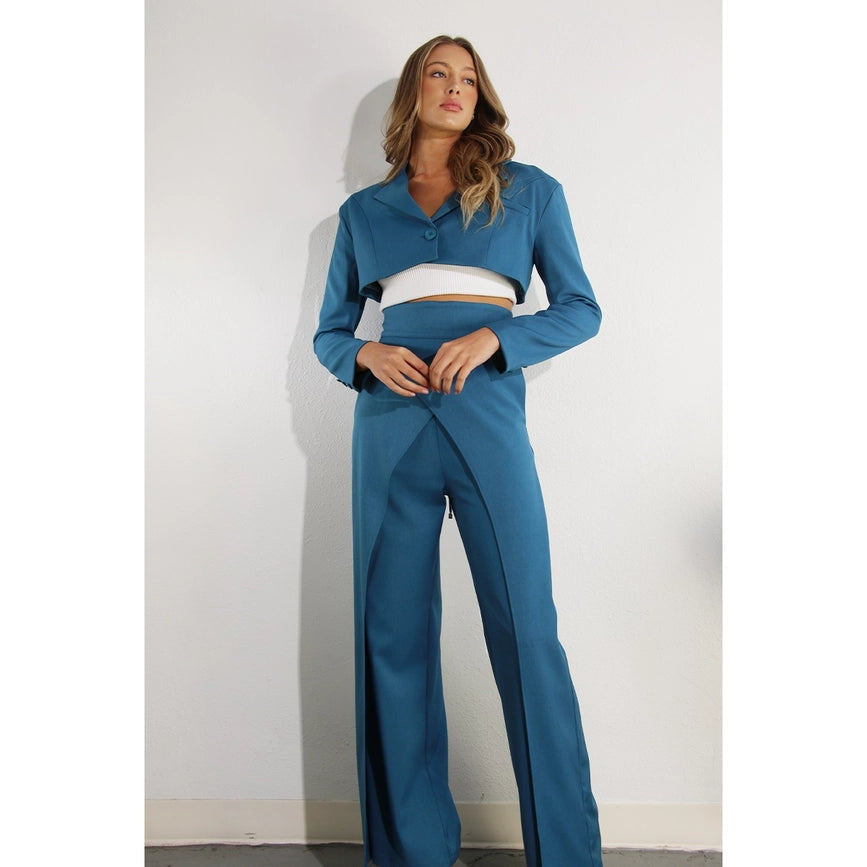 Fly Away Back Tie Pants BLUE-Pants-Mulla-S-BLUE-Urbanheer