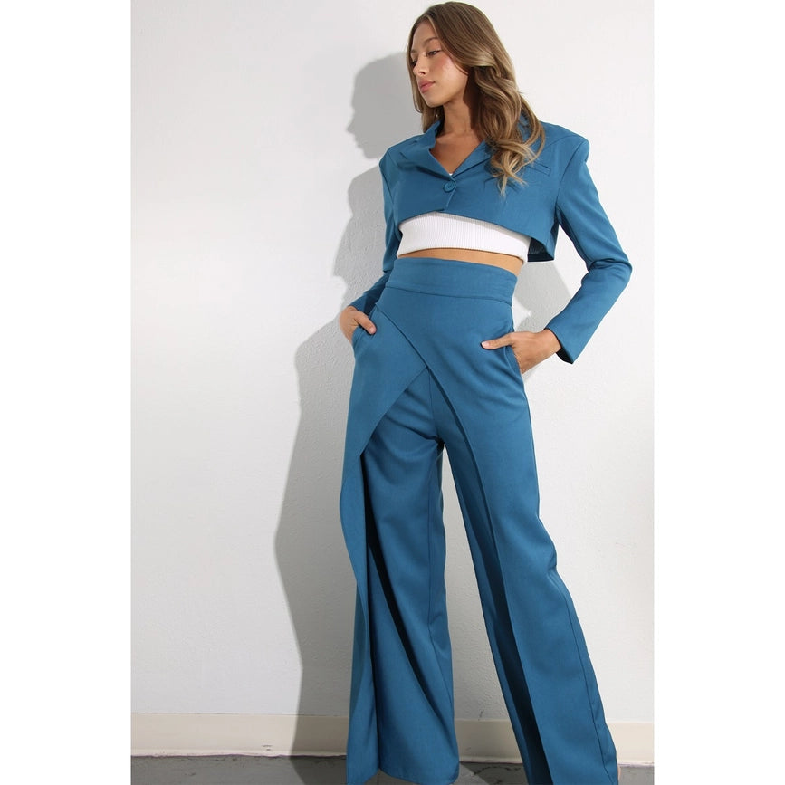 Fly Away Back Tie Pants BLUE-Pants-Mulla-S-BLUE-Urbanheer