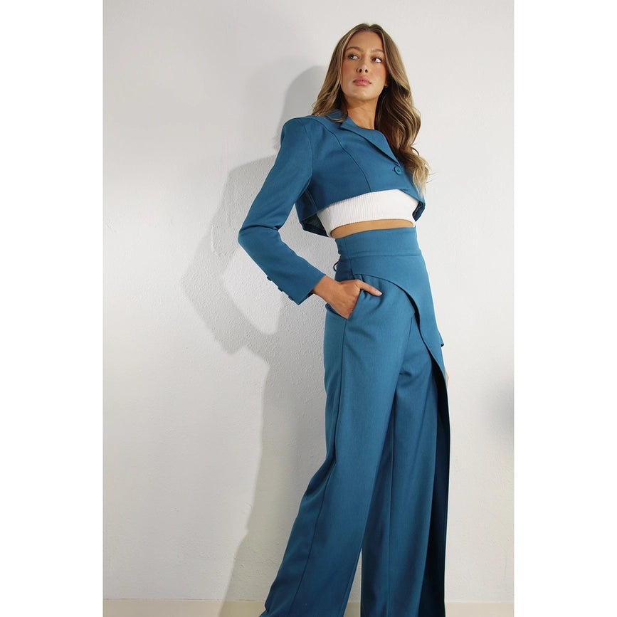 Fly Away Back Tie Pants BLUE-Pants-Mulla-S-BLUE-Urbanheer